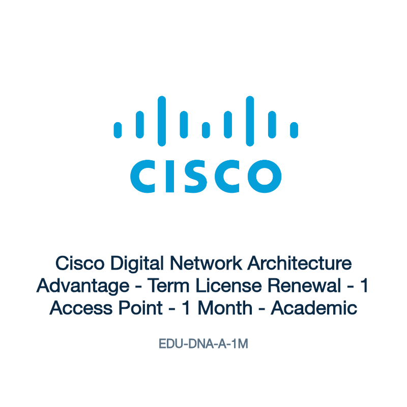 EDU-DNA-A-1M: Cisco Digital Network Architecture Advantage