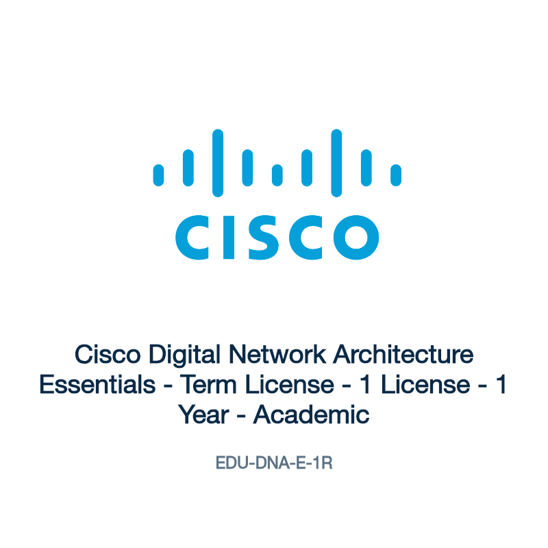 EDU-DNA-E-1R: Cisco Digital Network Architecture Essentials