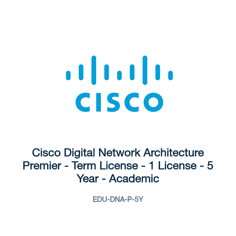 EDU-DNA-P-5Y: Cisco Digital Network Architecture Premier