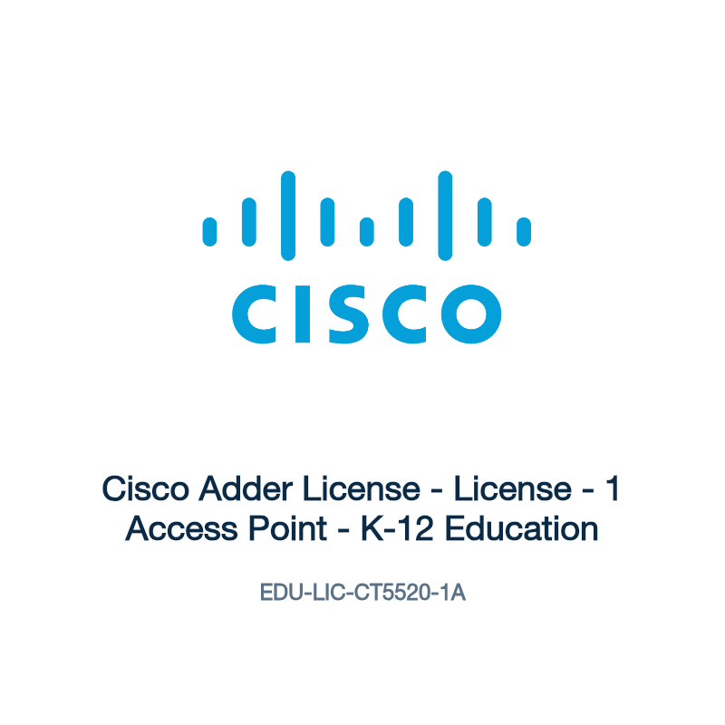 EDU-LIC-CT5520-1A: Cisco Adder License