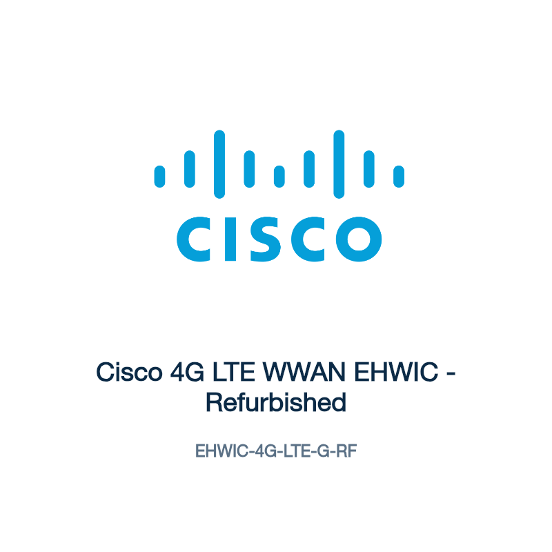 EHWIC-4G-LTE-G-RF: Cisco 4G LTE WWAN EHWIC