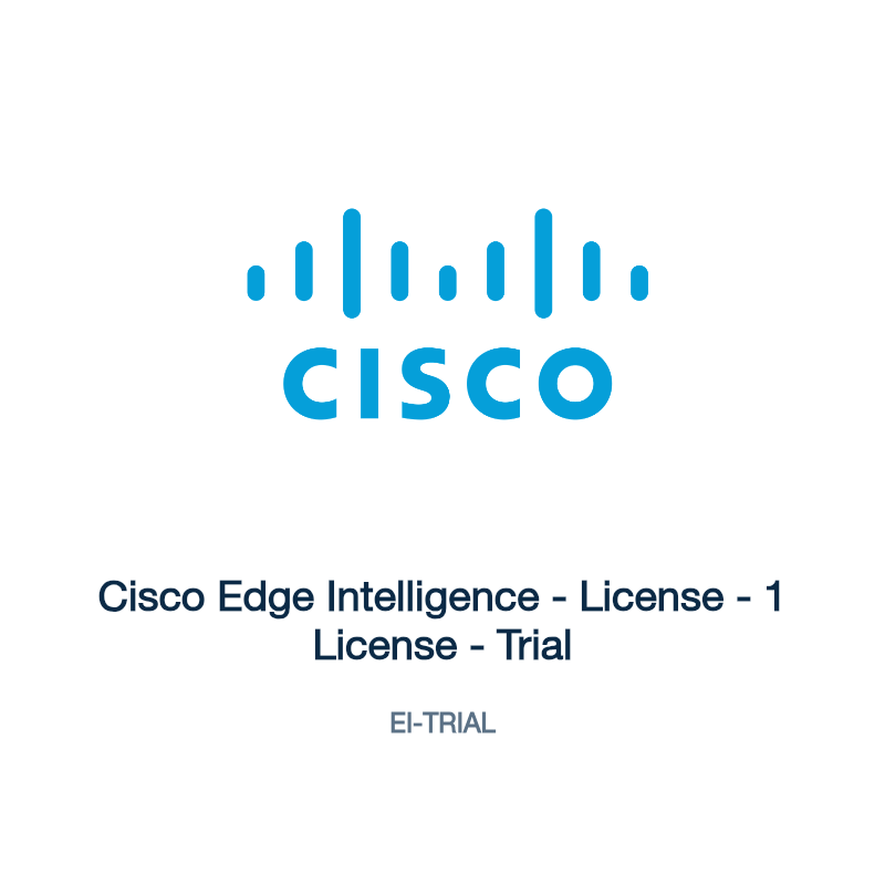EI-TRIAL: Cisco Edge Intelligence