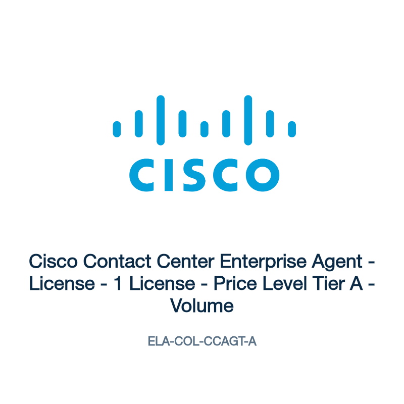ELA-COL-CCAGT-A: Cisco Contact Center Enterprise Agent