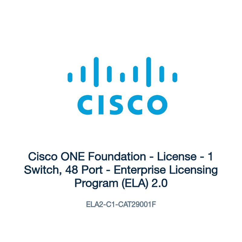 ELA2-C1-CAT29001F: Cisco ONE Foundation