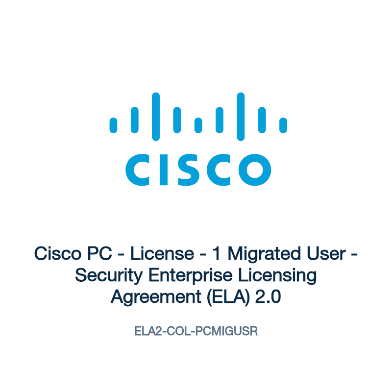 ELA2-COL-PCMIGUSR: Cisco PC - License - 1 Migrated User