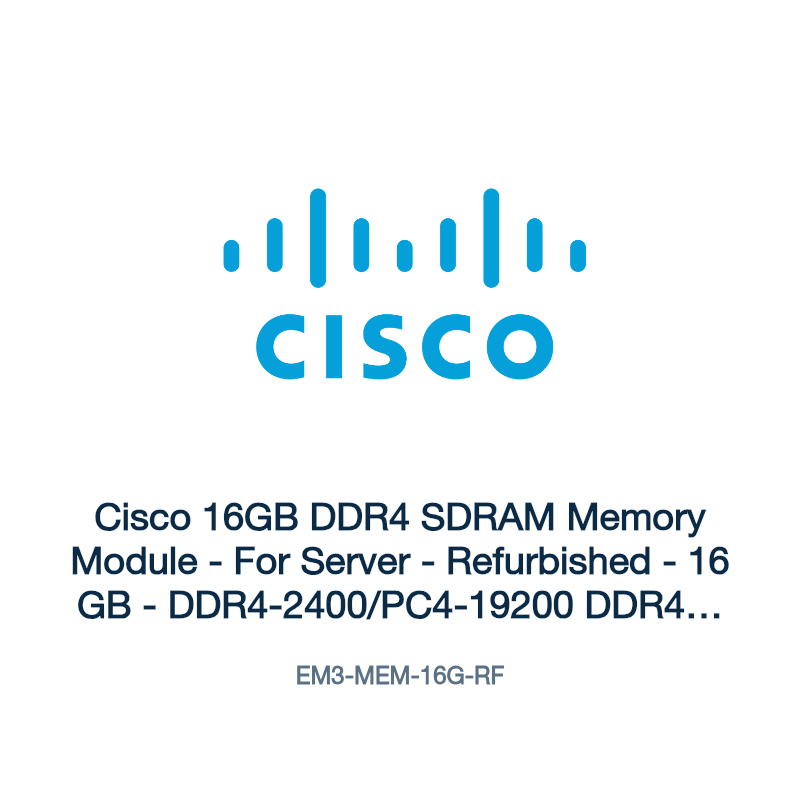 EM3-MEM-16G-RF: Cisco 16GB DDR4 SDRAM Memory Module