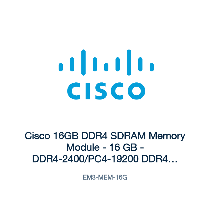 EM3-MEM-16G: Cisco 16GB DDR4 SDRAM Memory Module