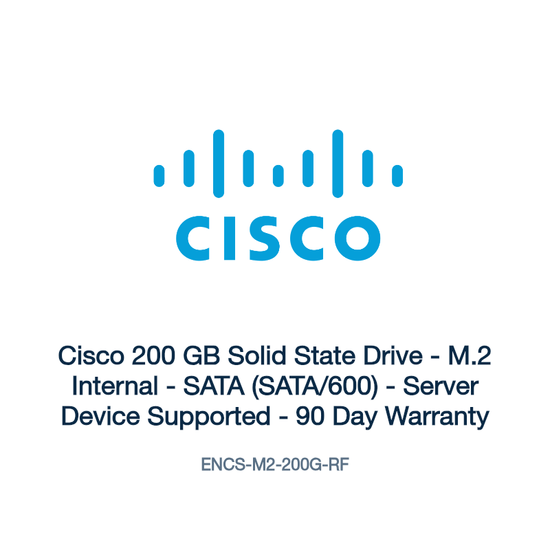 ENCS-M2-200G-RF: Cisco 200 GB Solid State Drive