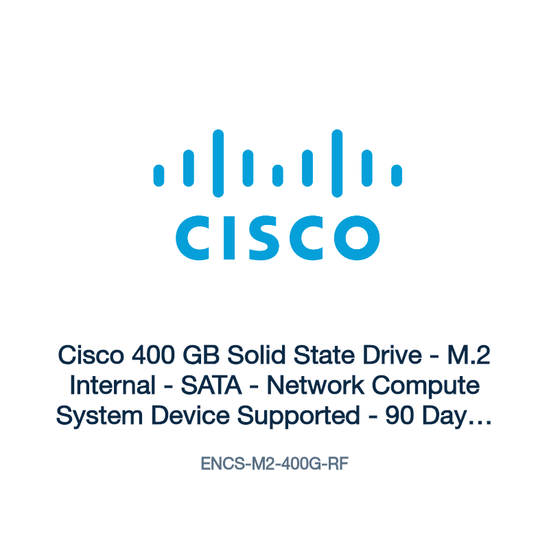 ENCS-M2-400G-RF: Cisco 400 GB Solid State Drive