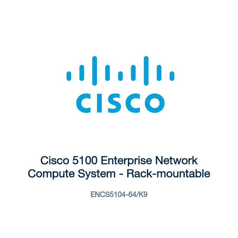 ENCS5104-64/K9: Cisco 5100 Enterprise Network Compute System