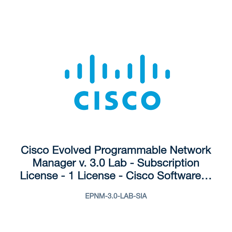 EPNM-3.0-LAB-SIA: Cisco Evolved Programmable Network Manager v. 3.0 Lab