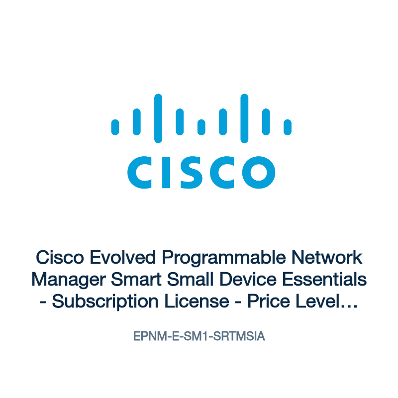 EPNM-E-SM1-SRTMSIA: Cisco Evolved Programmable Network Manager Smart Small Device