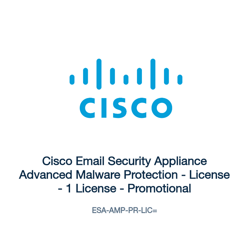 ESA-AMP-PR-LIC=: Cisco Email Security Appliance Advanced Malware Protection