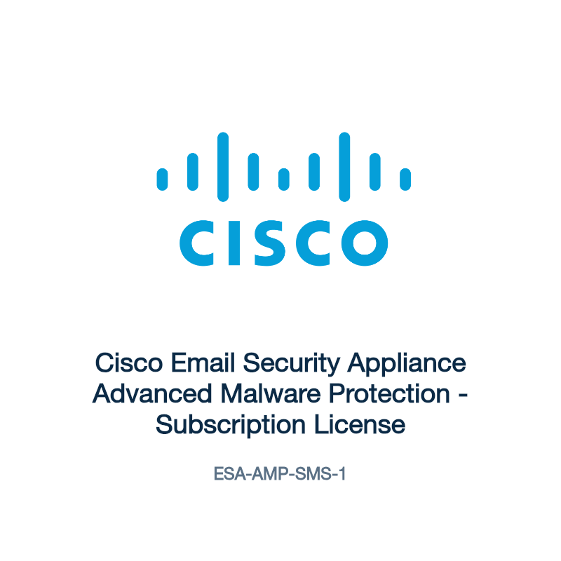 ESA-AMP-SMS-1: Cisco Email Security Appliance Advanced Malware Protection