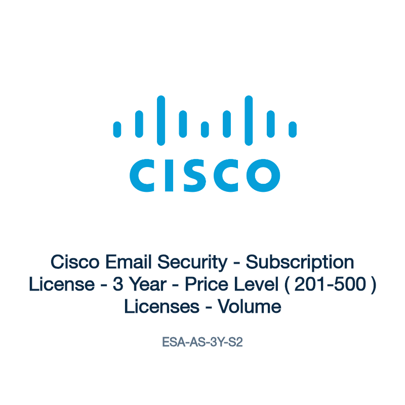 ESA-AS-3Y-S2: Cisco Email Security