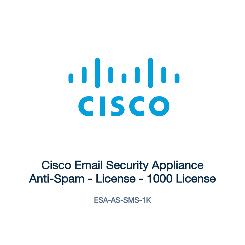ESA-AS-SMS-1K: Cisco Email Security Appliance Anti-Spam