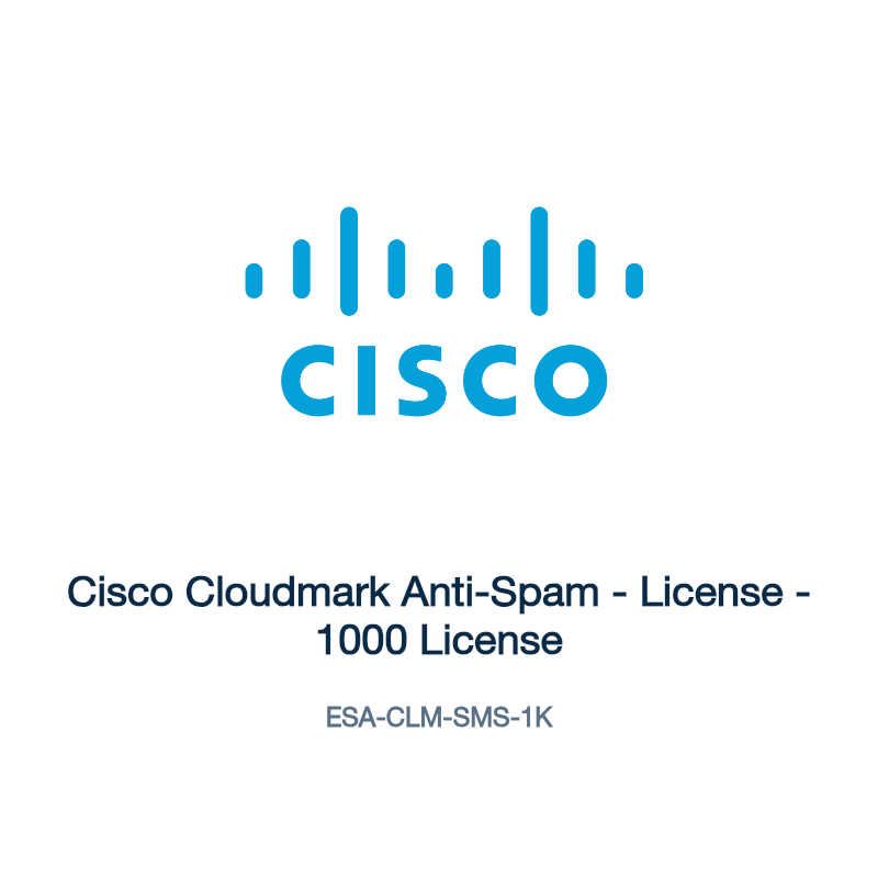 ESA-CLM-SMS-1K: Cisco Cloudmark Anti-Spam