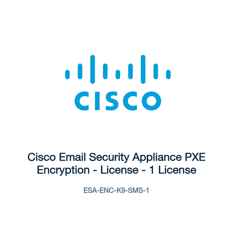 ESA-ENC-K9-SMS-1: Cisco Email Security Appliance PXE Encryption
