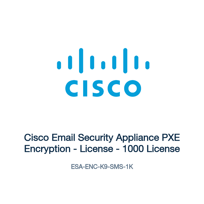 ESA-ENC-K9-SMS-1K: Cisco Email Security Appliance PXE Encryption