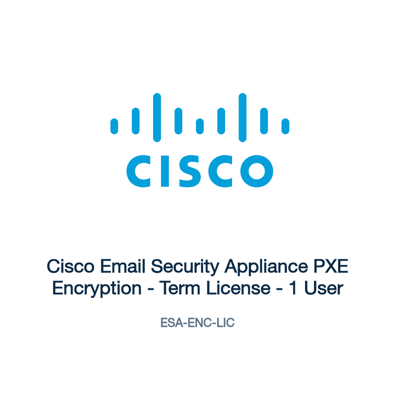 ESA-ENC-LIC: Cisco Email Security Appliance PXE Encryption