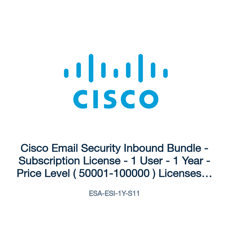ESA-ESI-1Y-S11: Cisco Email Security Inbound Bundle