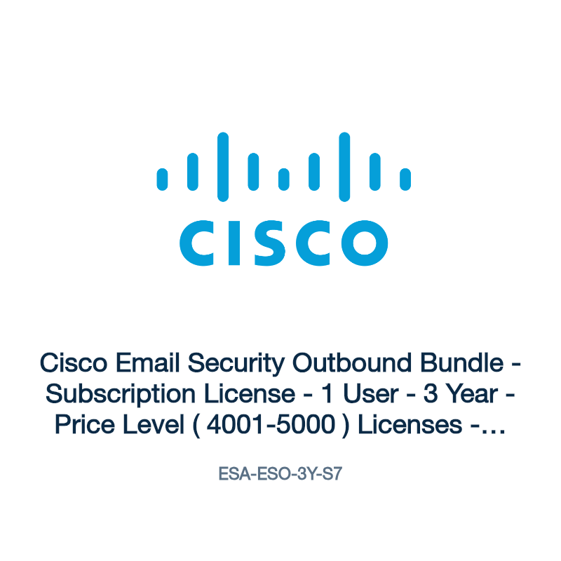 ESA-ESO-3Y-S7: Cisco Email Security Outbound Bundle