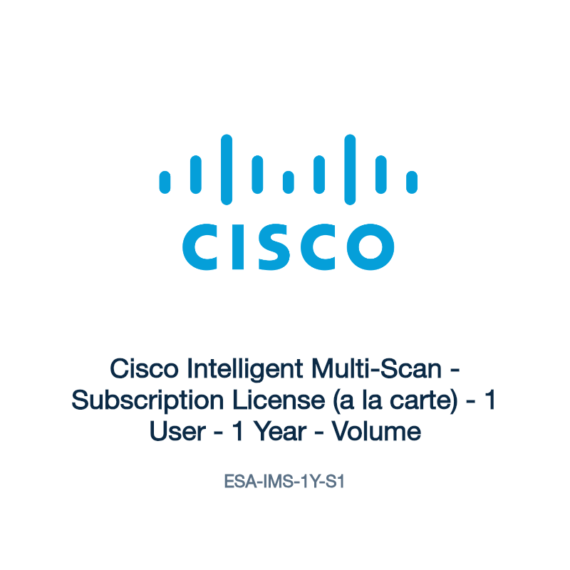 ESA-IMS-1Y-S1: Cisco Intelligent Multi-Scan