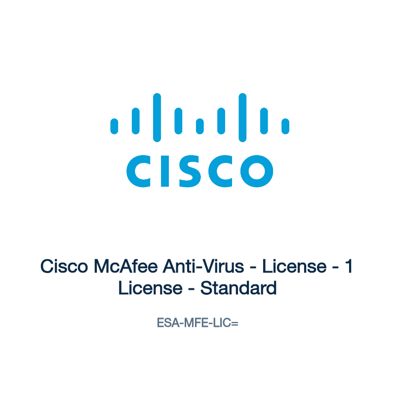 ESA-MFE-LIC=: Cisco McAfee Anti-Virus