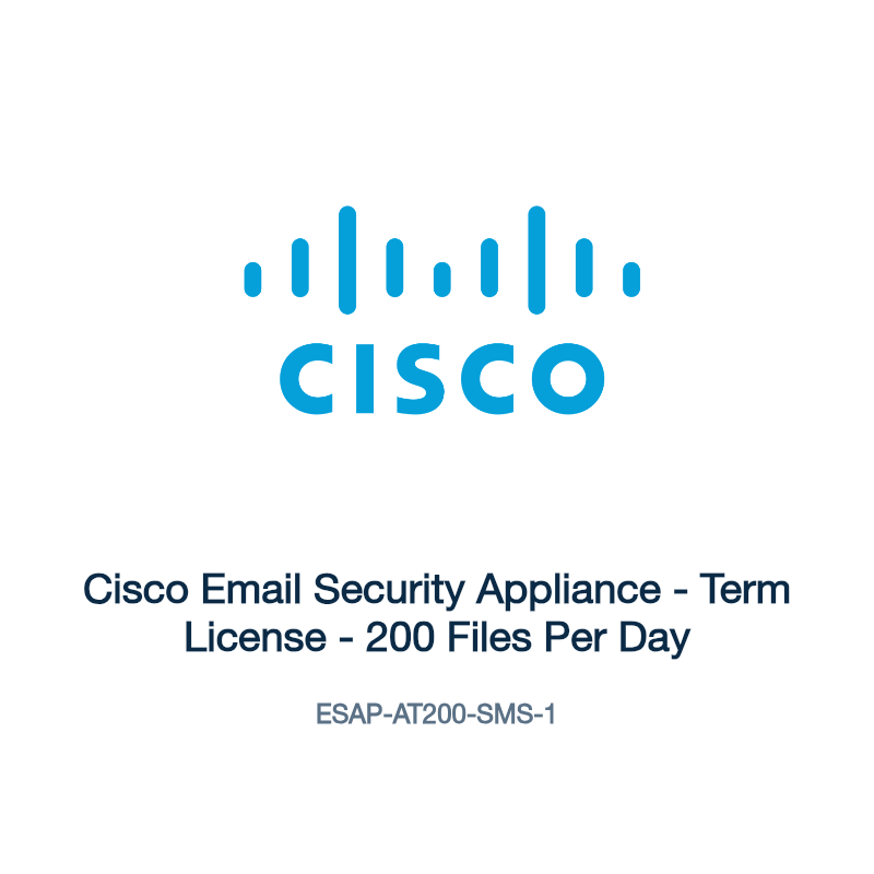 ESAP-AT200-SMS-1: Cisco Email Security Appliance