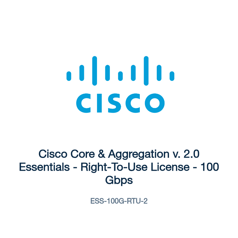ESS-100G-RTU-2: Cisco Core & Aggregation v. 2.0 Essentials