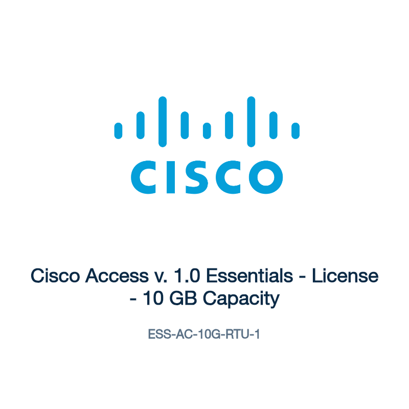 ESS-AC-10G-RTU-1: Cisco Access v. 1.0 Essentials