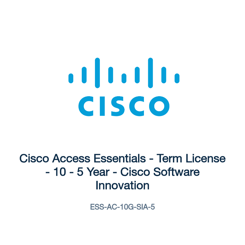 ESS-AC-10G-SIA-5: Cisco Access Essentials