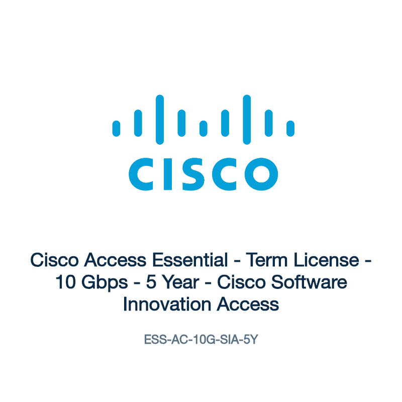 ESS-AC-10G-SIA-5Y: Cisco Access Essential