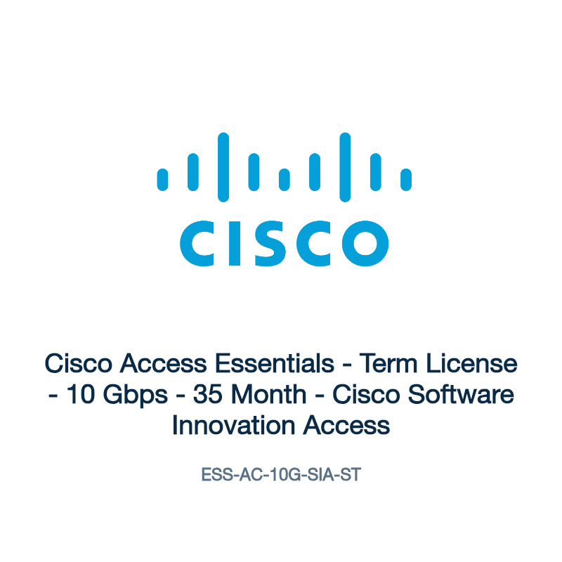 ESS-AC-10G-SIA-ST: Cisco Access Essentials
