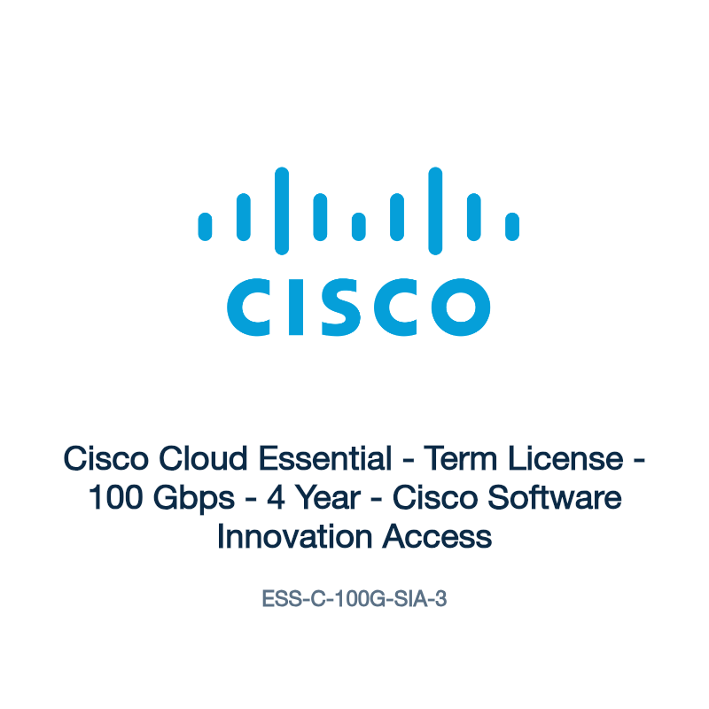 ESS-C-100G-SIA-3: Cisco Cloud Essential