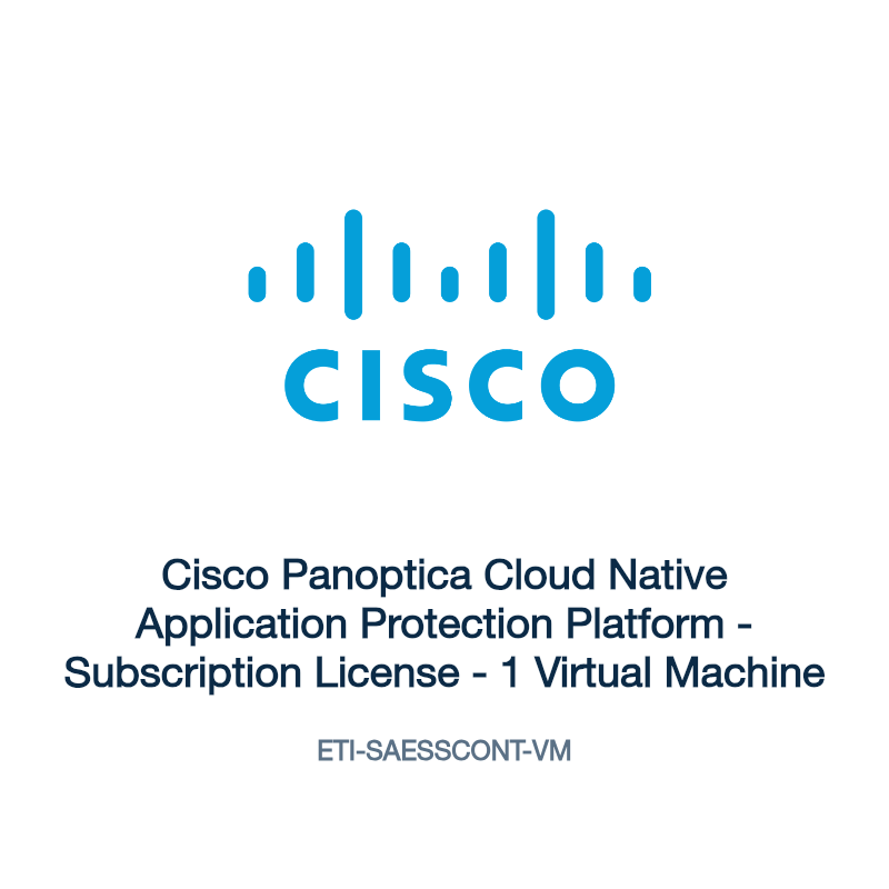 ETI-SAESSCONT-VM: Cisco Panoptica Cloud Native Application Protection Platform