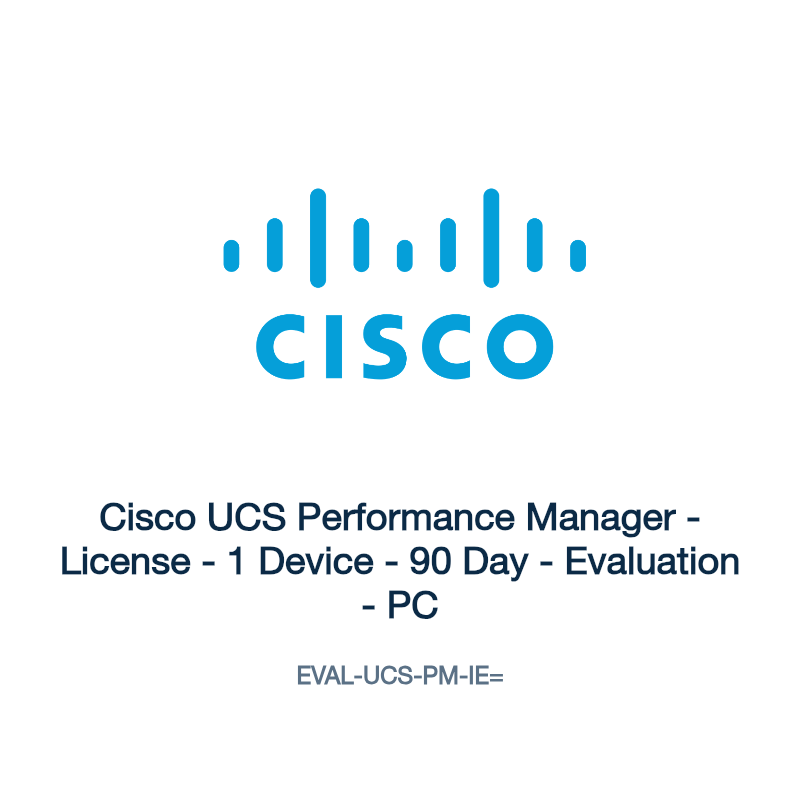EVAL-UCS-PM-IE=: Cisco UCS Performance Manager