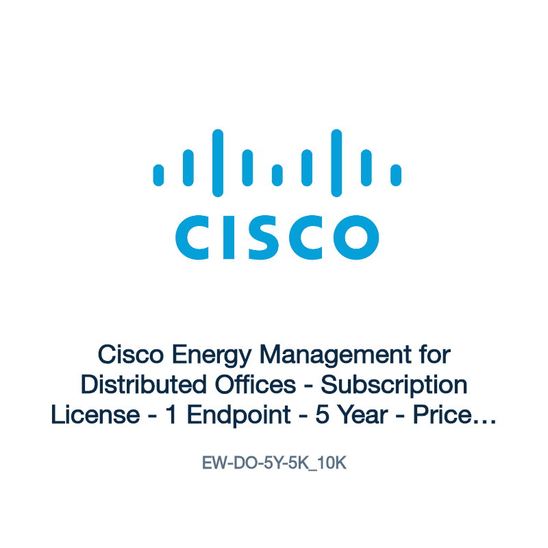 EW-DO-5Y-5K_10K: Cisco Energy Management for Distributed Offices