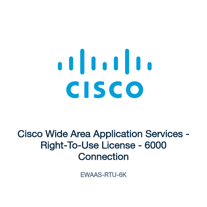 EWAAS-RTU-6K: Cisco Wide Area Application Services
