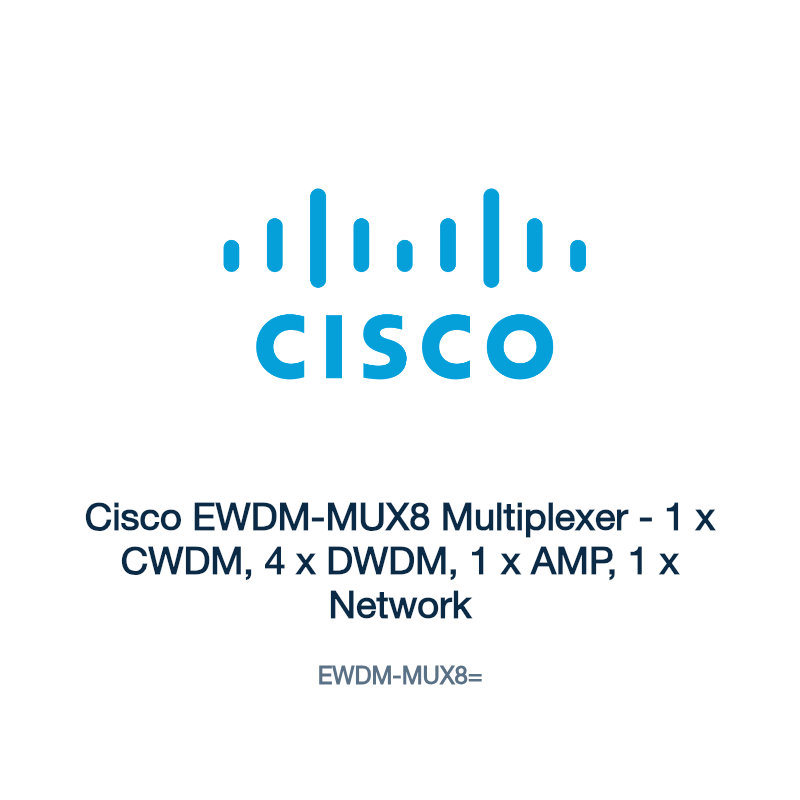EWDM-MUX8=: Cisco EWDM-MUX8 Multiplexer