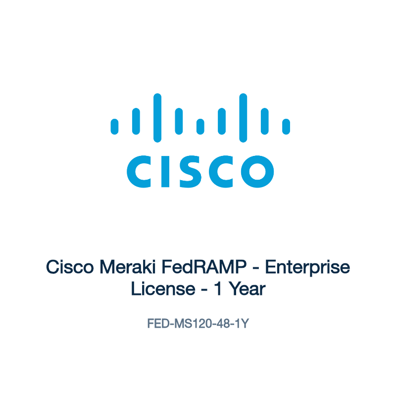 FED-MS120-48-1Y: Cisco Meraki FedRAMP