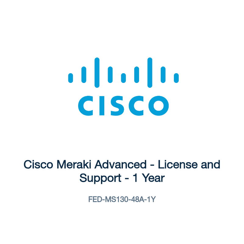 FED-MS130-48A-1Y: Cisco Meraki Advanced