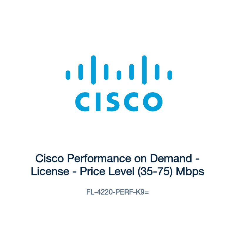 FL-4220-PERF-K9=: Cisco Performance on Demand