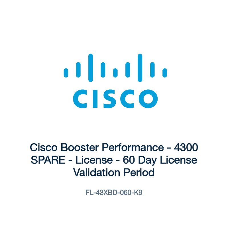 FL-43XBD-060-K9: Cisco Booster Performance