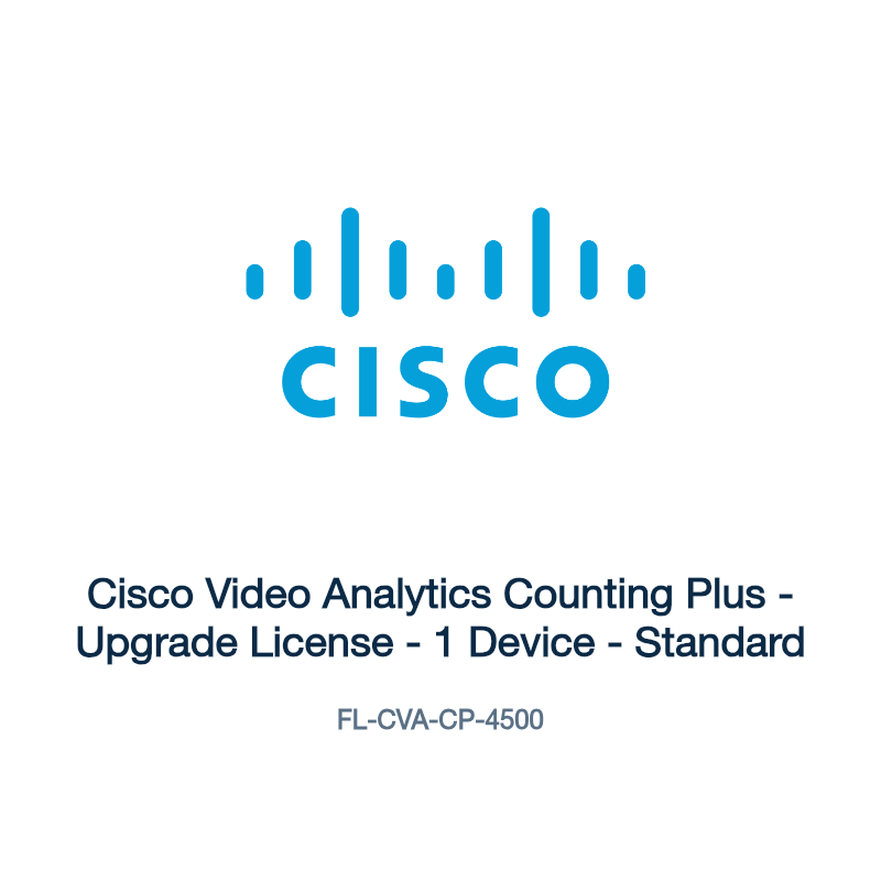 FL-CVA-CP-4500: Cisco Video Analytics Counting Plus