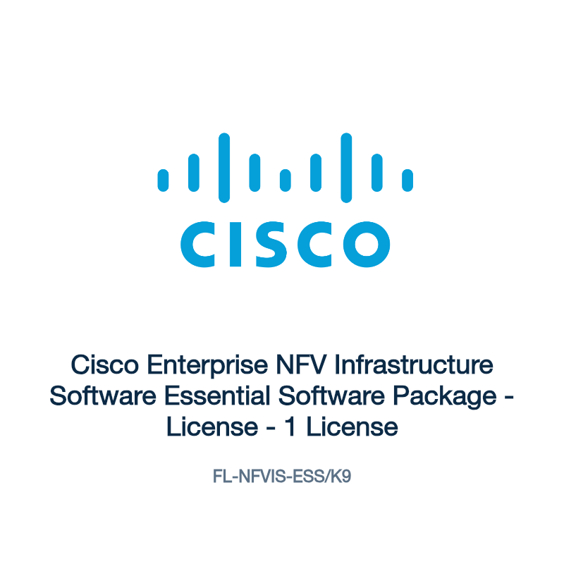 FL-NFVIS-ESS/K9: Cisco Enterprise NFV Infrastructure Software Essential Software
