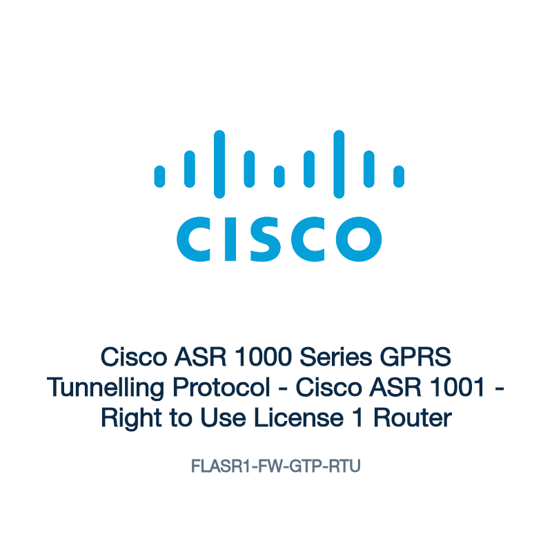 FLASR1-FW-GTP-RTU: Cisco ASR 1000 Series GPRS Tunnelling Protocol