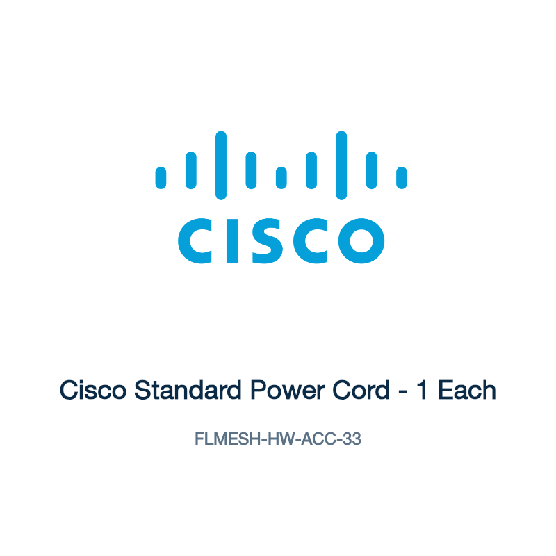 FLMESH-HW-ACC-33: Cisco Standard Power Cord