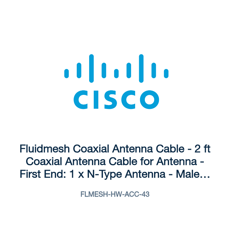 FLMESH-HW-ACC-43: Fluidmesh Coaxial Antenna Cable
