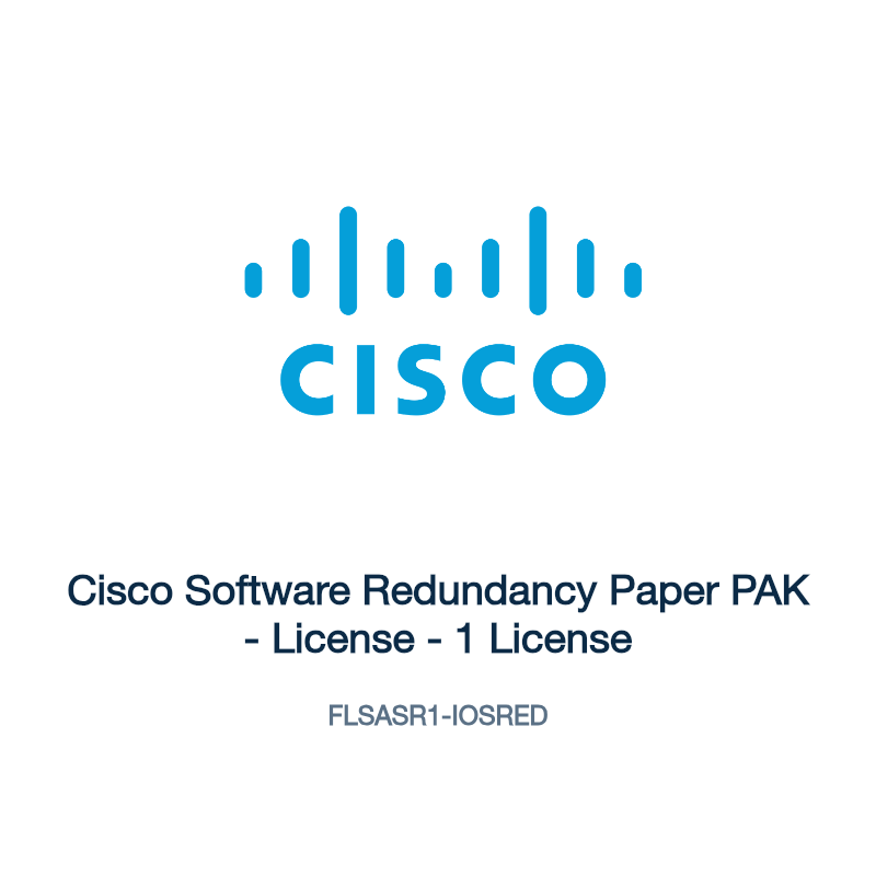 FLSASR1-IOSRED: Cisco Software Redundancy Paper PAK